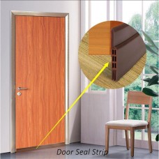 Under Door Sweep Weather Stripping Door Bottom Seal Strip Door Draft Stopper NEW   202315890055